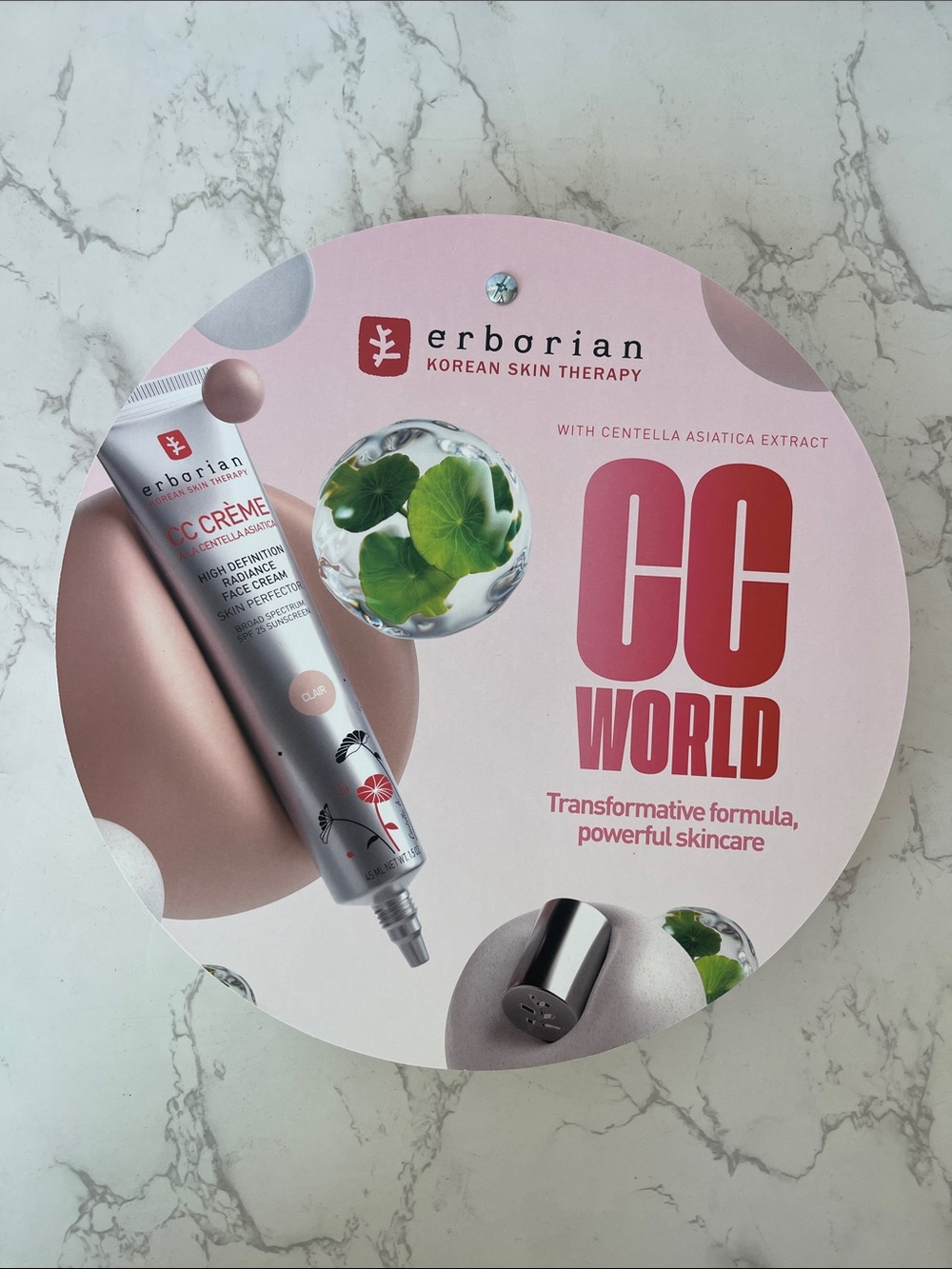 erborian cc cream 2 items